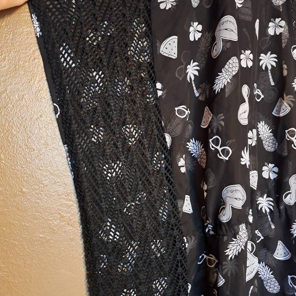 Miken Sheer Swim Cover Up - Picture 3 of 8